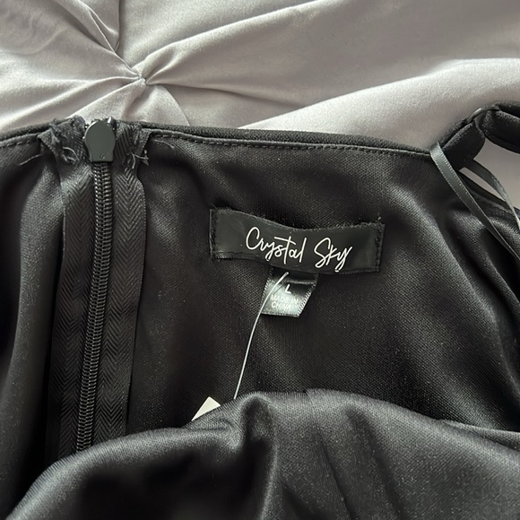 Crystal Sky black jumpsuit - Picture 5 of 7